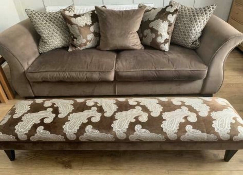 Dfs Paisley sofa and footstool in Sunderland, Tyne and Wear Gumtree