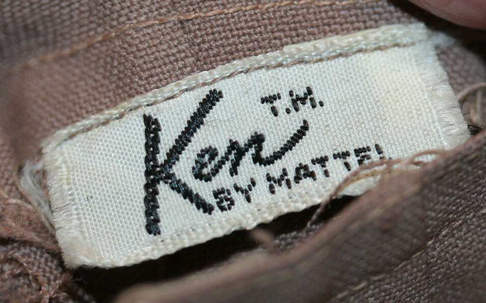 VINTAGE KEN 1964 FRATERNITY MEETING #1408 BROWN SLACKS-EXCELLENT