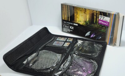 Vivitar Series 1    77mm 3 Piece Fundamental Filter Kit UV + CPL + FLD