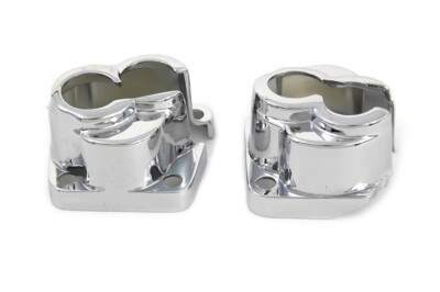 Harley Steel Tappet Covers EVO Softail Dyna FXR FXD 1984-1998 V-Twin 42-0437 X7