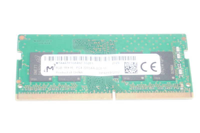 So dimm 3200 мгц. Ddr4 3200 so-d 8gb 260p micron/mta4atf1g64hz-3g2e2.