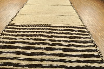 alter Kelim Läufer 300 x 100 cm Nomaden Teppich kilim tribal rug