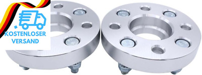 TAKPART 2 Stück 25Mm Spurverbreiterung Distanzscheiben Set Ø63.4 4X108Mm Mit 8 S