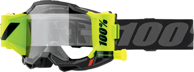 100-Percent Accuri 2 Forecast Goggle with Black Frame and Clear Lens