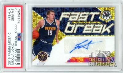 2019 NBAカード Panini Mosaic Fast Break 1箱 2024-25 Panini Mosaic Basketball Fast Break Box | Steel City