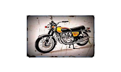1972 cb500 Bike Motorcycle A4 Photo Poster