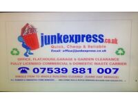 RUBBISH REMOVAL,HOUSE,GARAGE,GARDEN JUNK COLLECTION,OFFICE/SHOP/PROBATE CLEARANCE/WASTE DISPOSAL