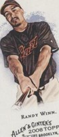 2008 Topps Allen & Ginter's - Randy Winn #161