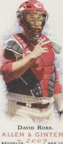2007 Topps Allen & Ginter's - David Ross #311