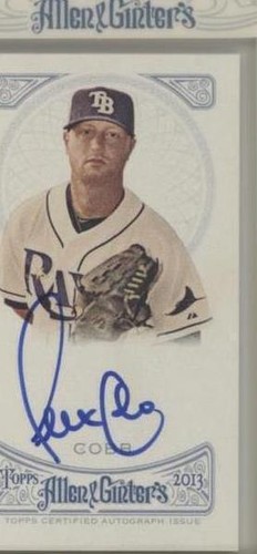 2013 Topps Allen & Ginter's - Alex Cobb #AGA-AC