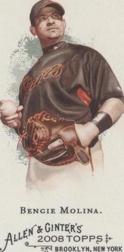 2008 Topps Allen & Ginter's - Bengie Molina #343