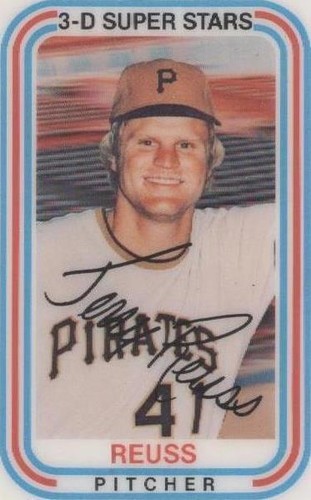 1976 Kellogg's 3-D Super Stars - Jerry Reuss #43