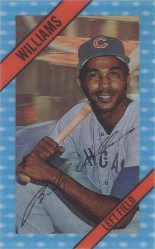 1972 Kellogg's 3-D Super Stars - Billy Williams #46