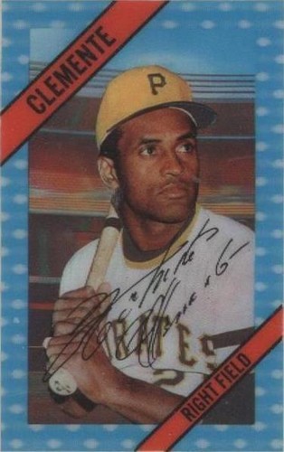 1972 Kellogg's 3-D Super Stars - Roberto Clemente #49