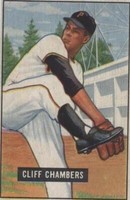1951 Bowman - Cliff Chambers #131