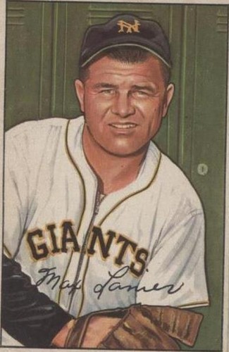 1952 Bowman - Max Lanier #110
