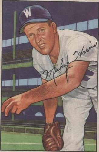 1952 Bowman - Mickey Harris #135