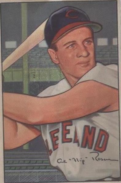Bowman 1952 - Al Rosen #151