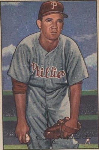 1952 Bowman - Bubba Church #40