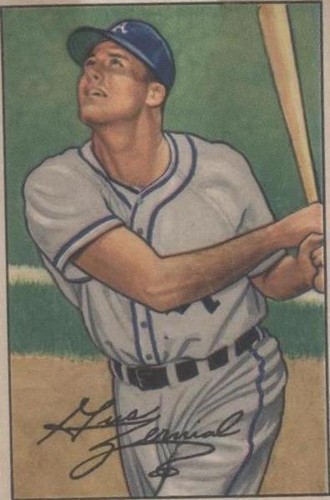 1952 Bowman - Gus Zernial #82