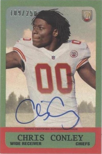 2015 Topps Chris Conley #63A-CC