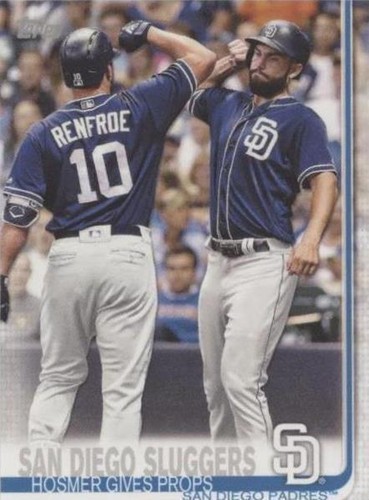 2019 Topps Mini - Eric Hosmer Hunter Renfroe #487