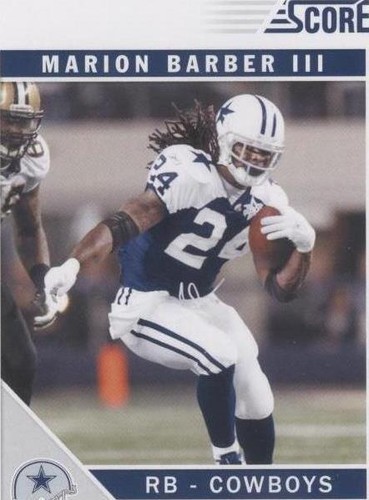 2011 Score Marion Barber III #81