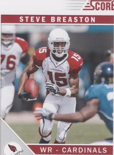 2011 Score Steve Breaston #8