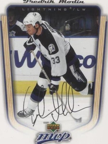 Fredrik Modin Trading Cards