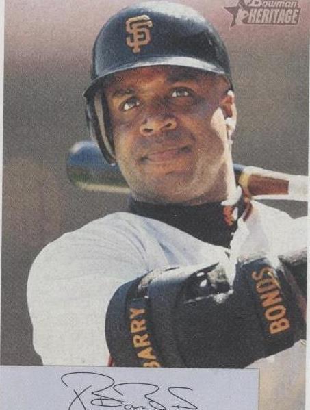 Bowman Heritage 2002 - Barry Bonds #22