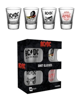 AC/DC Shot Shooter 60ml Glasses