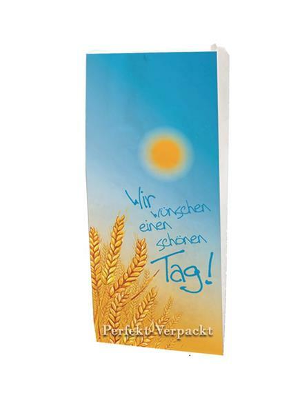 1000 Faltenbeutel 12x5x23cm #418 BÃ¤Ckerbeutel PapiertÃ¼Ten 