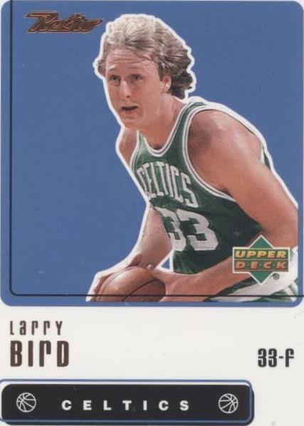 Retro de cubierta superior 1999-00 - Larry Bird #11