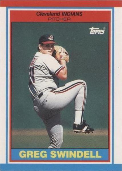 1989 Topps United Kingdom Minis - Greg Swindell #76