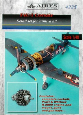 Aires 1/48 F4U-1 Corsair Detail Set for Tamiya kit 4225