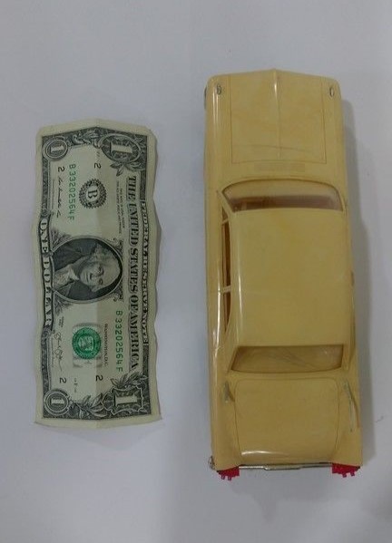 1960 MERCURY COMET DEALER PROMO CAR Yellow