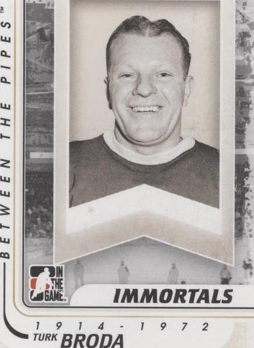 2010-11 In the Game Between the Pipes - Turk Broda #199