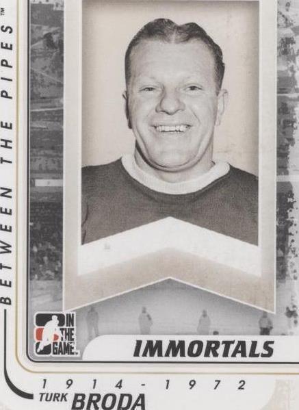 2010-11 In the Game Between the Pipes - Turk Broda #199