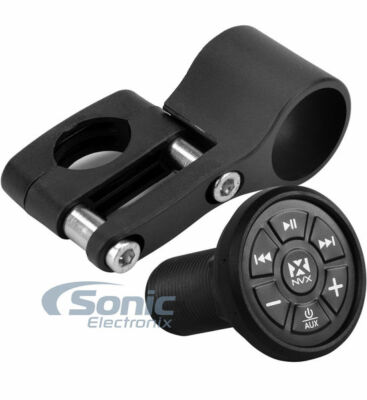 NVX XUBT4 Universal Bluetooth Receiver and Remote Control with Bar Mount