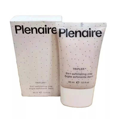 2 pack deal Plenaire Tripler 3 in 1 Exfoliating Clay 3.4 oz