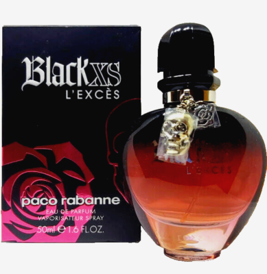 PACO RABANNE FOR WOMAN Black XS L EXCES EAU DE PARFUM 1.7