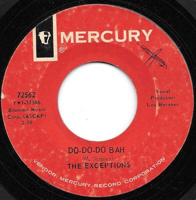 The Exceptions - Do-Do-Do-Bah (7'', Single) (Near Mint (NM or M-))
