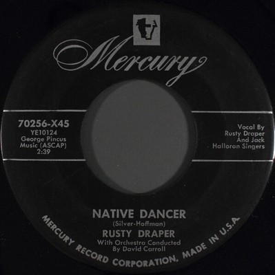 Rusty Draper - Native Dancer (7'', Single) VG - 3244393256