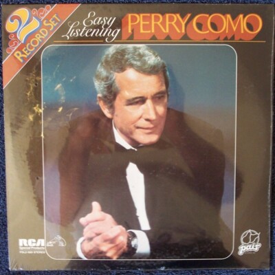  NEW PERRY COMO-EASY LISTENING-JAZZ-1982-PDL2-1001-FACTORYSEALED GATEFOLD 2  LP