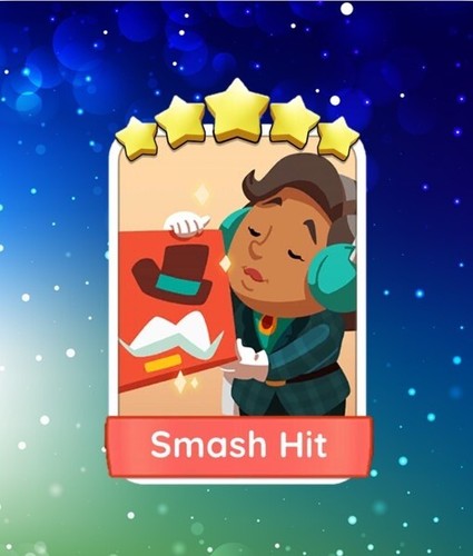 Monopoly GO Sticker - Smash Hit (5 ⭐️) - Set 14 (Read De