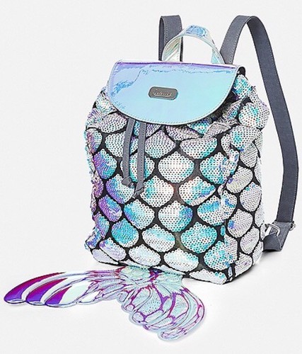 Justice mermaid tail backpack clearance