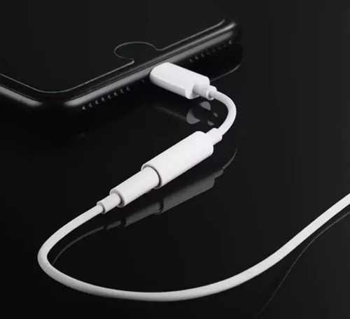 For iPhone Headphone lot Adapter Jack 8Pin to 3.5mm Aux Cord Dongle Converter