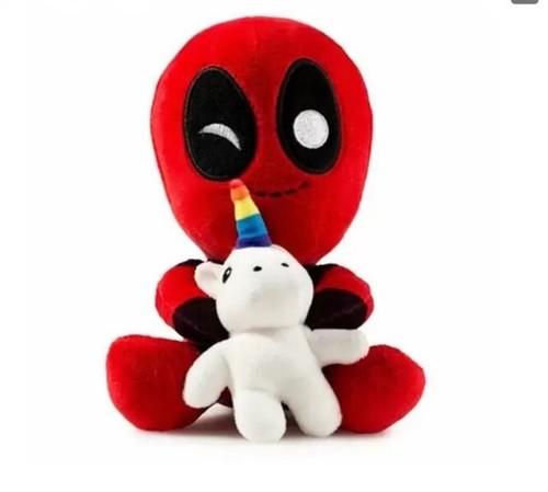 Deadpool w/ Unicorn 7.5 Phunny Plush