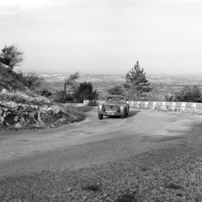 MG MGA Rally Car 1962 Motor Racing Old Photo