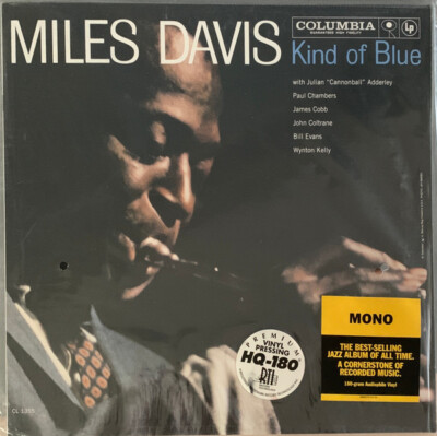 Miles Davis - Kind Of Blue (LP,Album,Limited Edition,Reissue,Remastered,Mono) (M